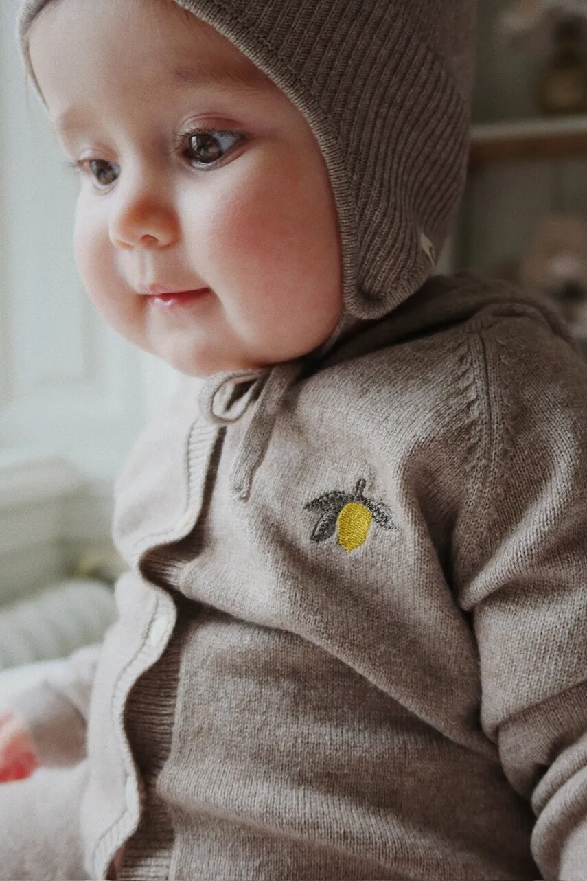 Konges Sløjd Overal pre bábätká Konges Sløjd MATTOU KNIT ONESIE