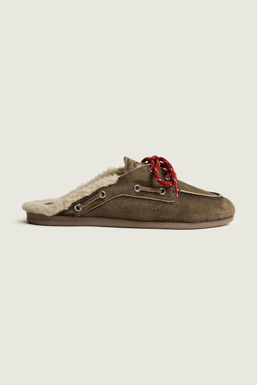 Posa papuče dámske semišové Boat Loafer Mule