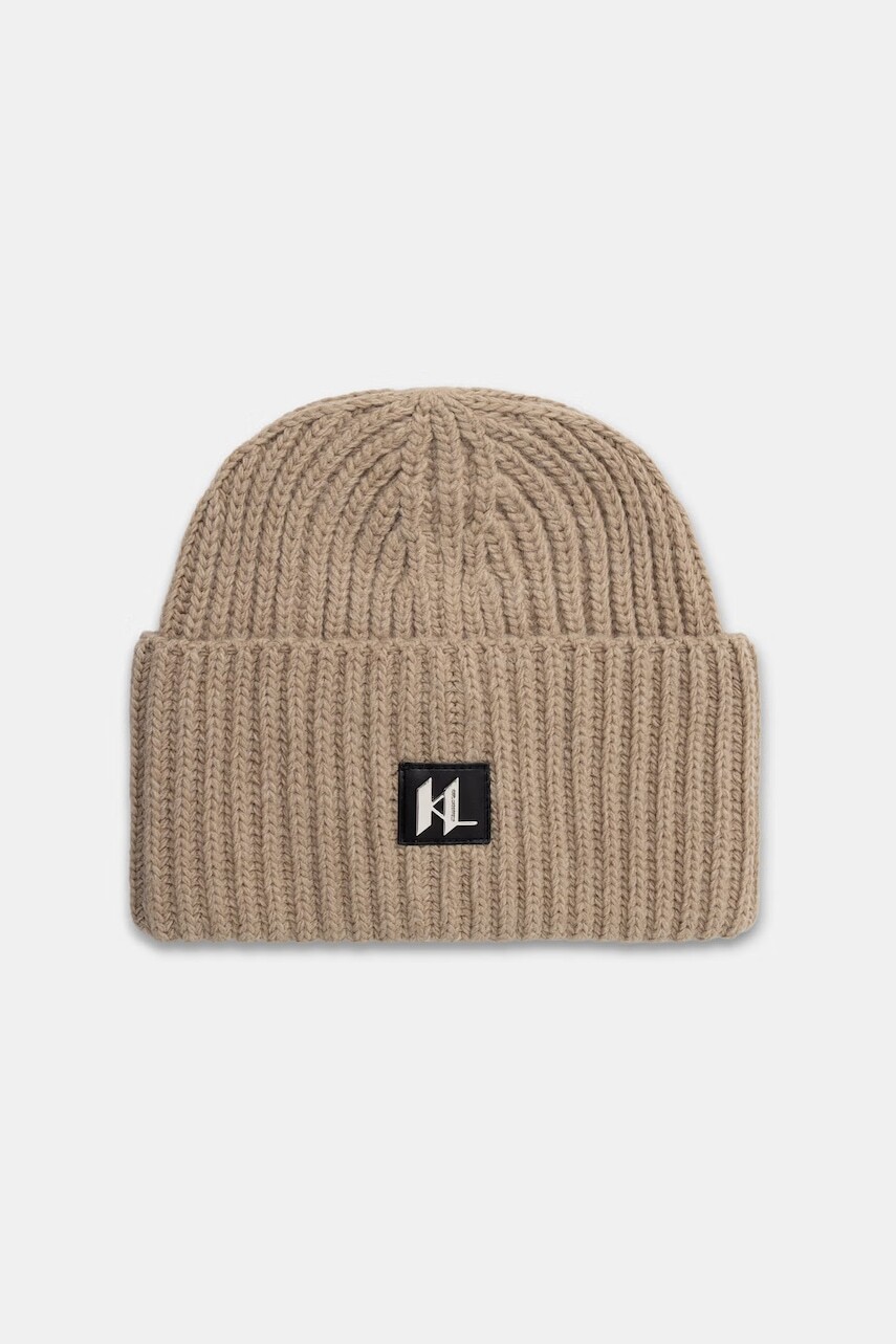 Karl Lagerfeld čiapka dámska s prímesou vlny