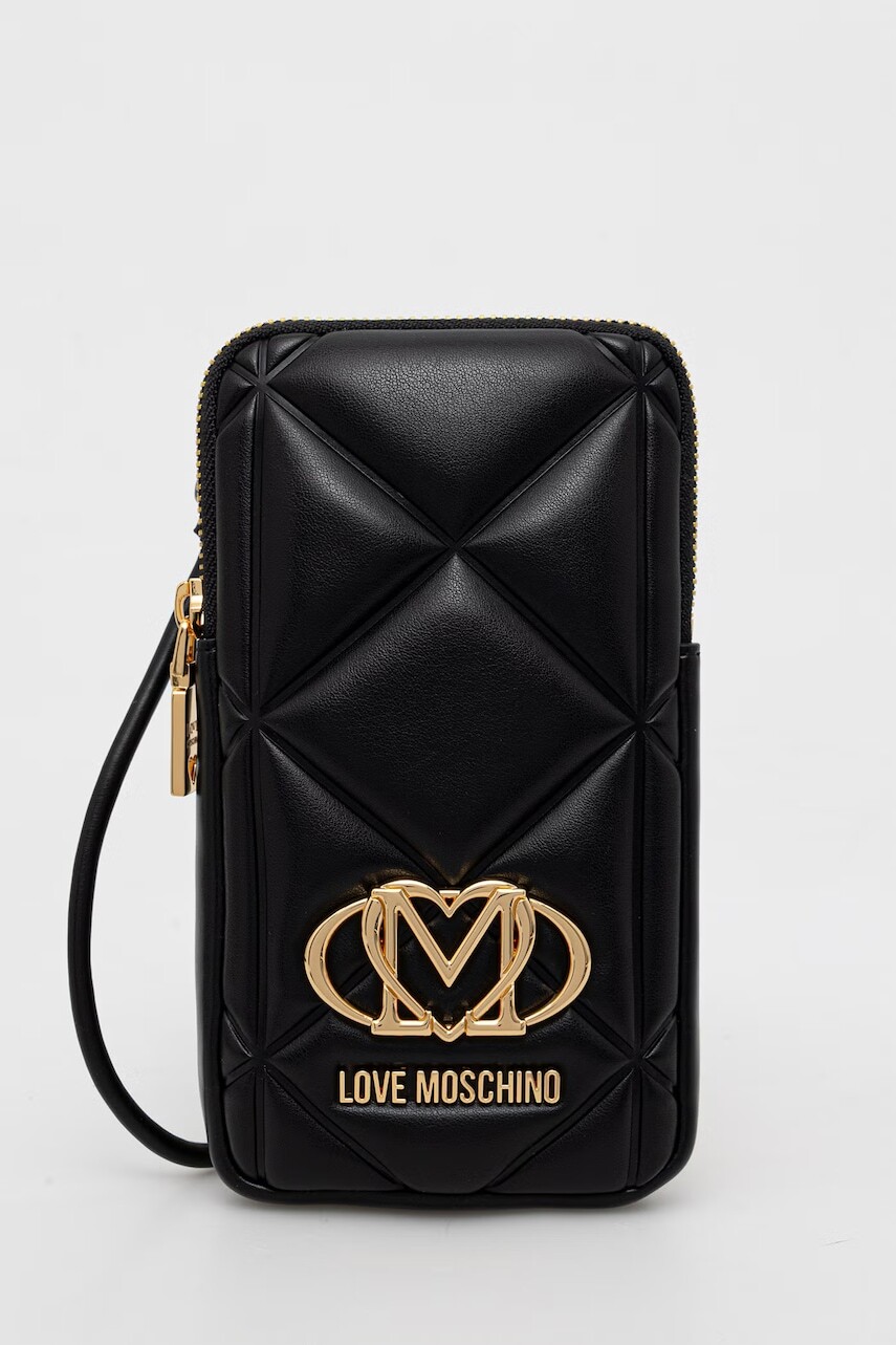 Love Moschino kryt na telefón dámsky z imitácie kože