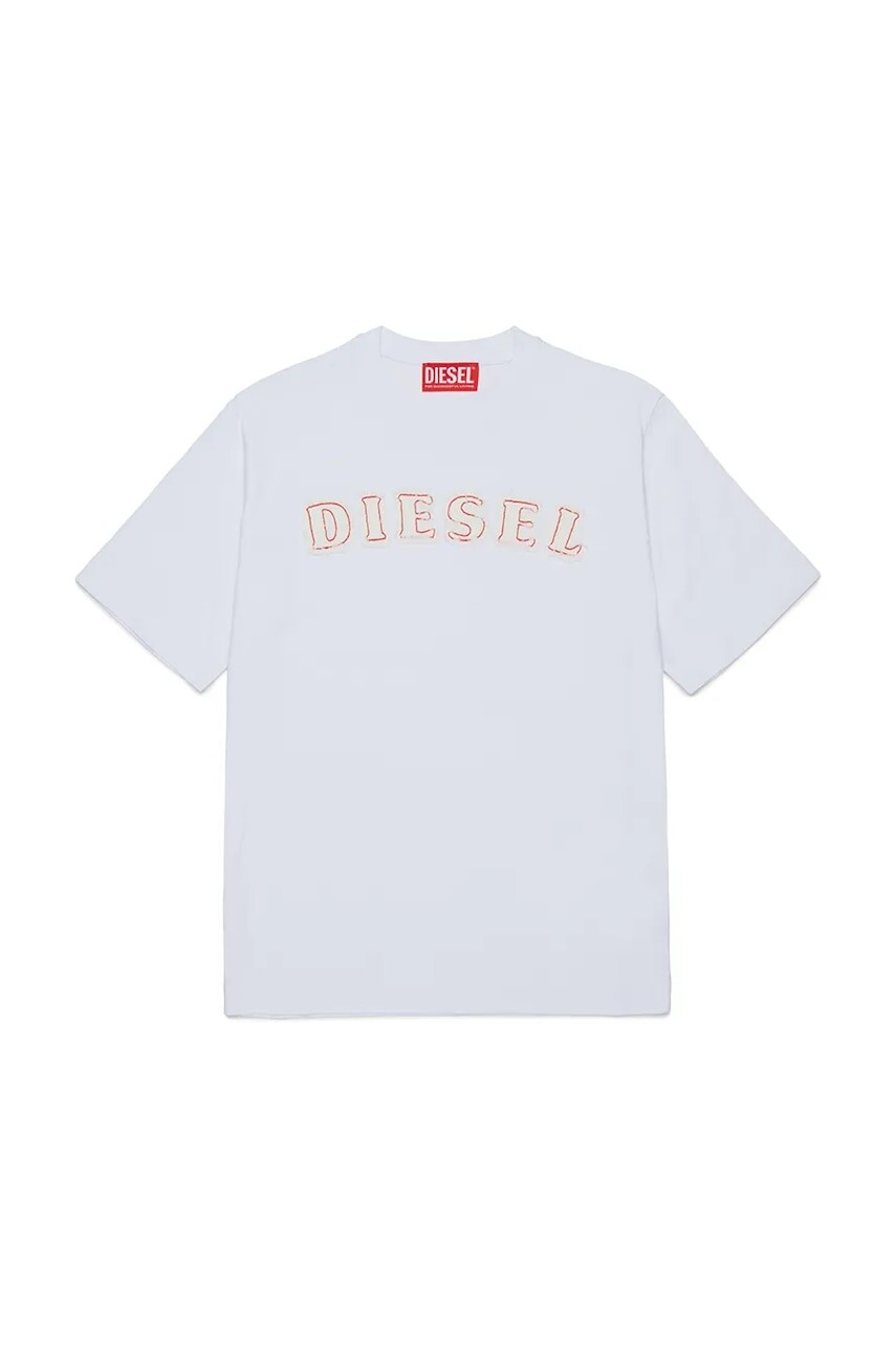 Diesel tričko detské bavlnené TJEANS OVER T-SHIRT