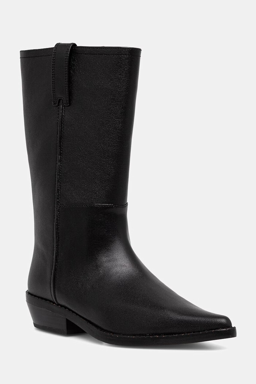 MICHAEL Michael Kors členkové čižmy dámske kožené Farren Flat Boot