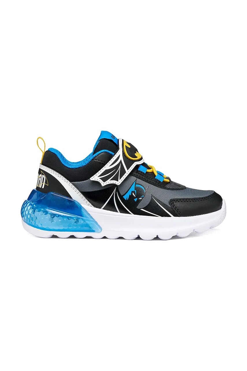 Geox ACTIVART ILLUMINUS Batman sneakers detské