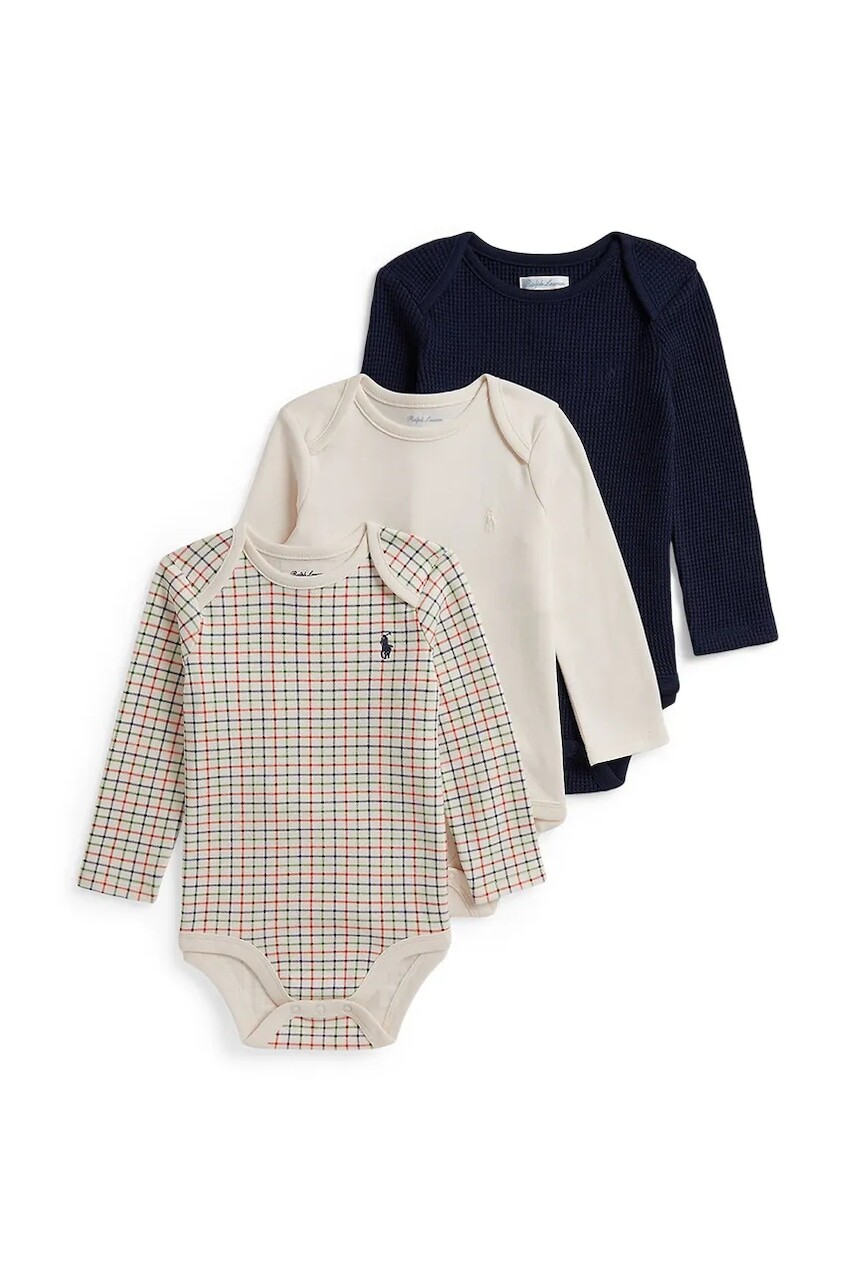 Polo Ralph Lauren body detské bavlnené 3-pak