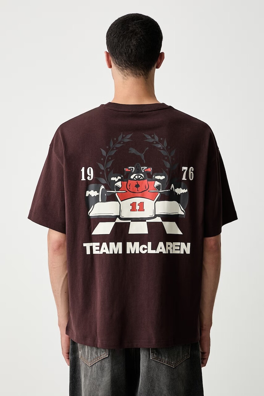 Puma tričko pánske bavlnené McLaren
