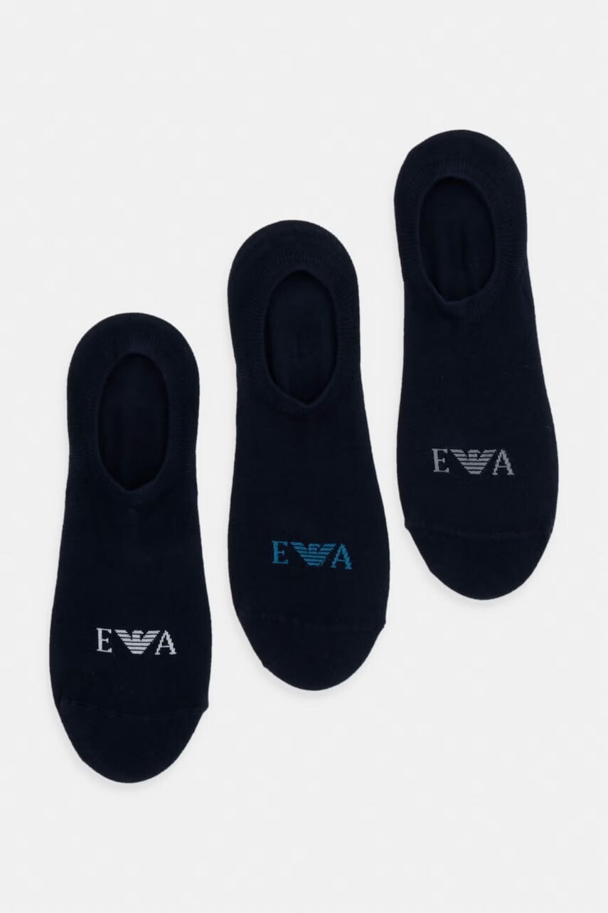 Emporio Armani Underwear členkové ponožky pánske 3-pak