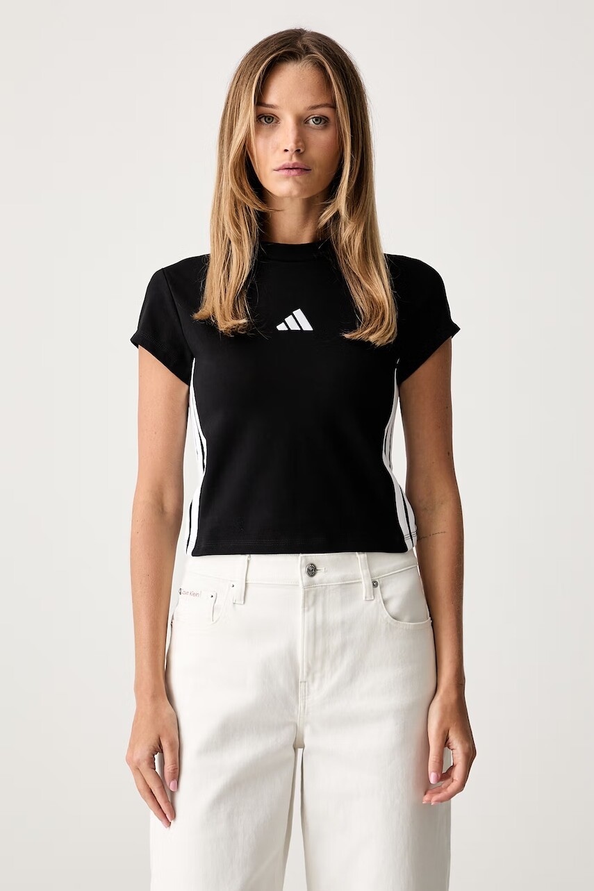 adidas tričko dámske bavlnené s elastanom Essentials