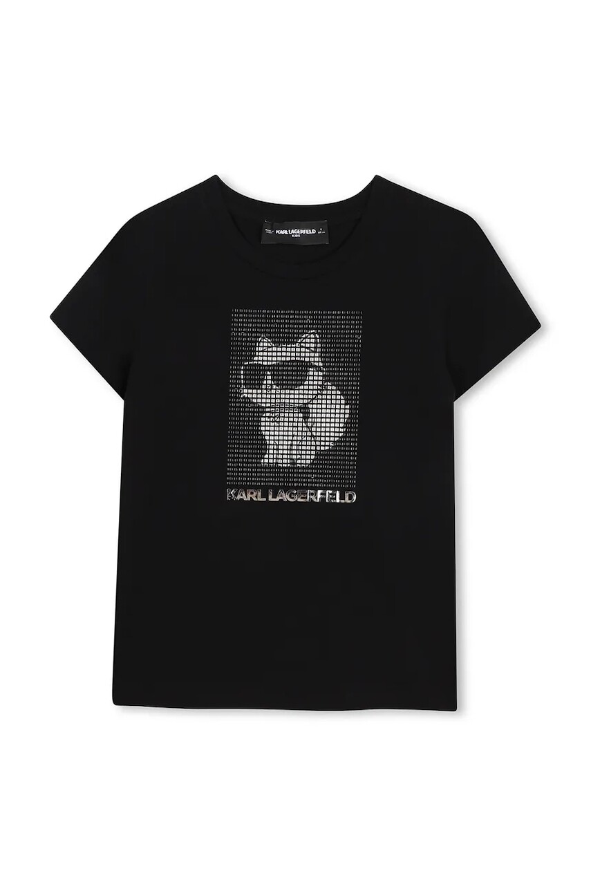 Karl Lagerfeld tričko detské s bavlnou