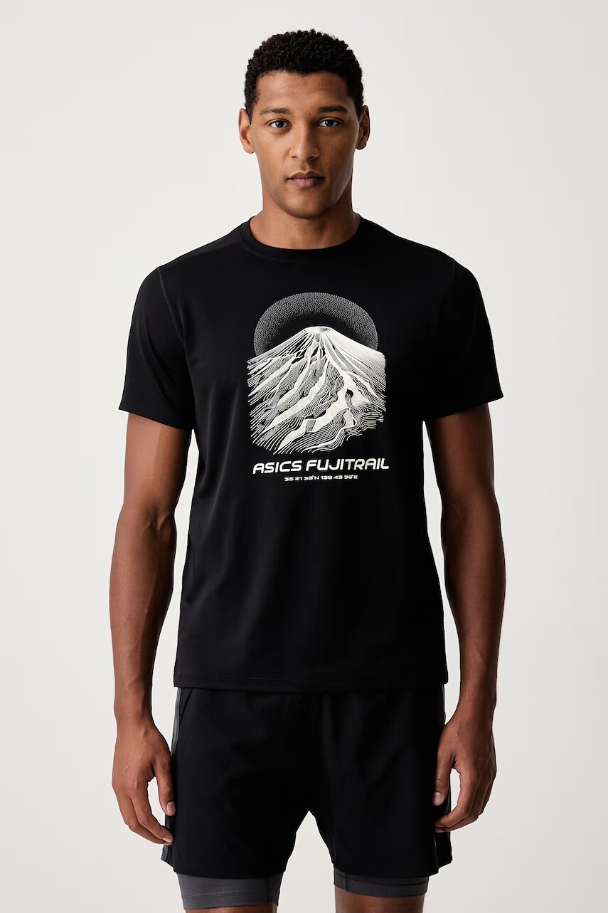 Asics bežecké tričko pánske FUJITRAIL LOGO SS TOP