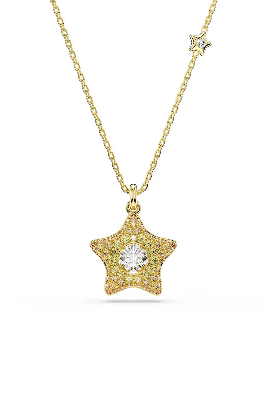 Swarovski náhrdelník s príveskom dámsky pozlátený zirkónový SUBLIMA