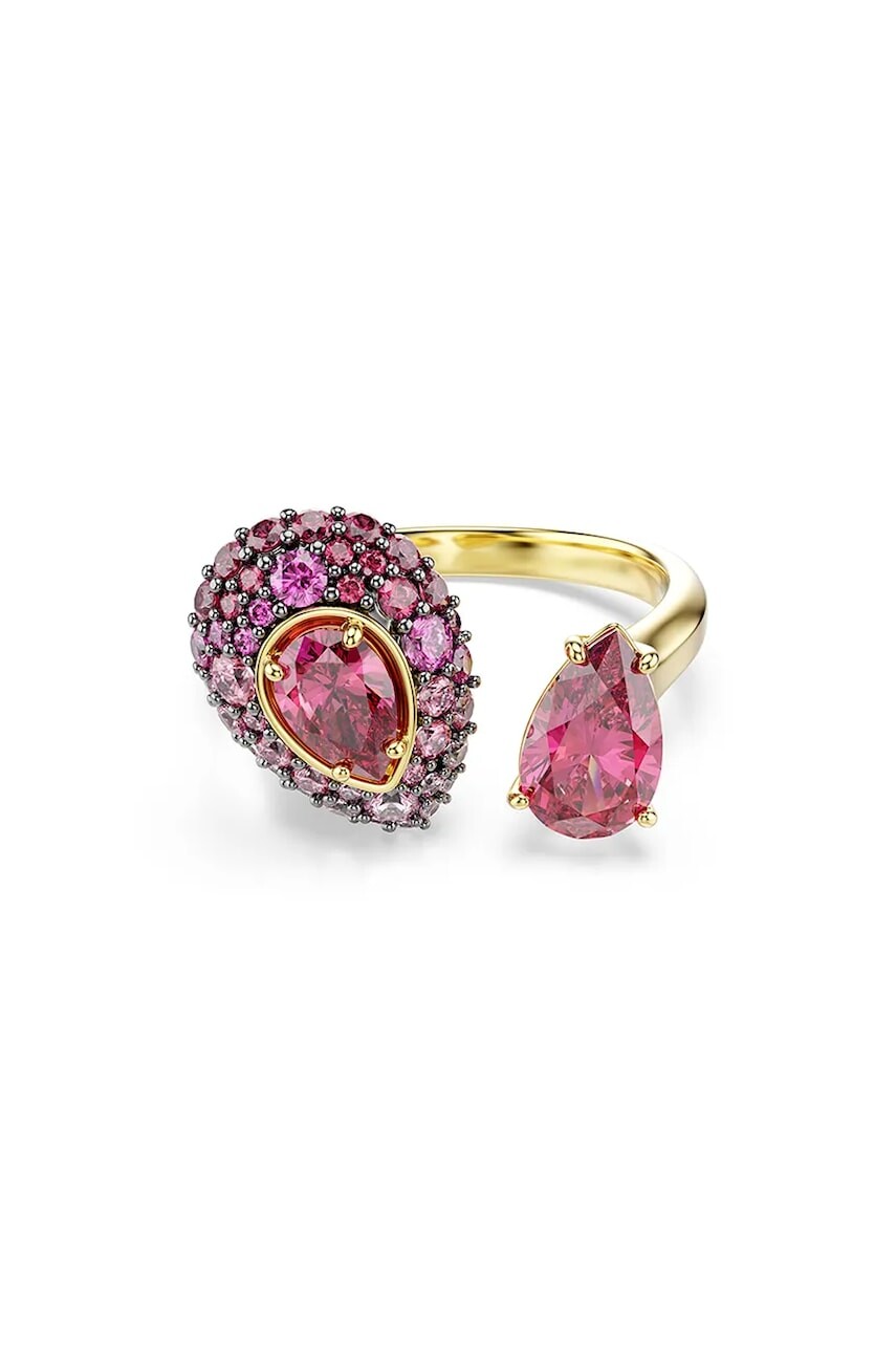 Swarovski prsteň dámsky pozlátený zirkónový SUBLIMA