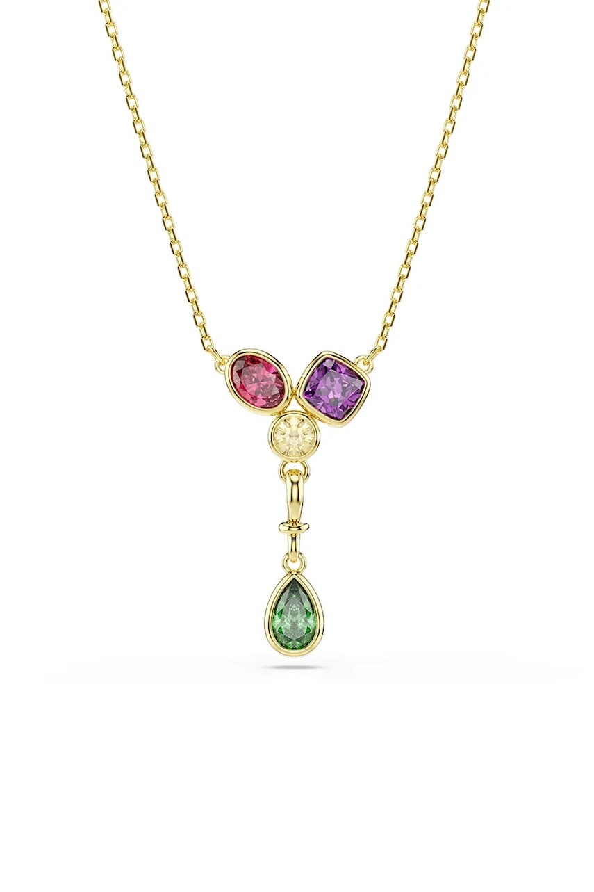 Swarovski náhrdelník dámsky pozlátený zirkónový IMBER