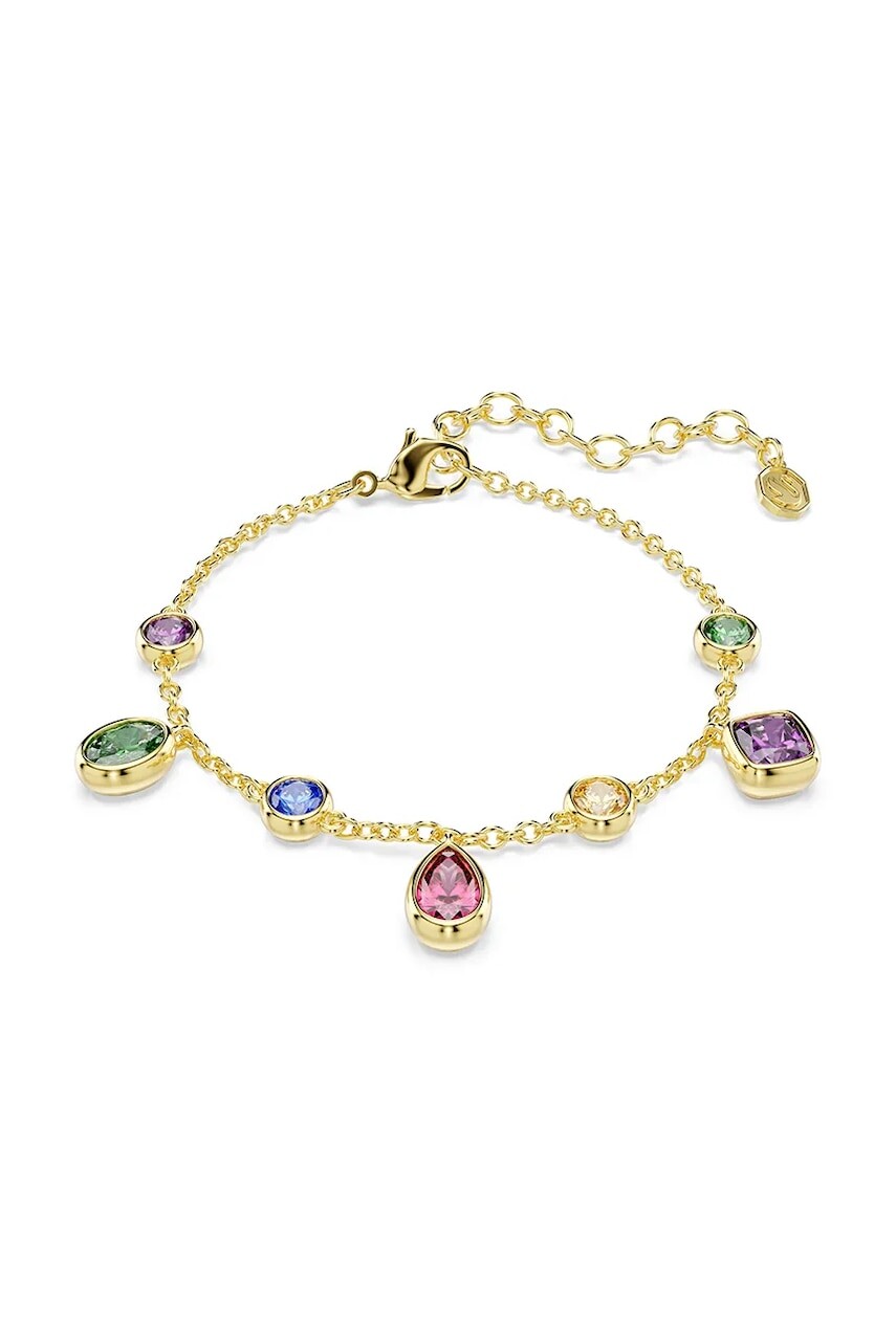 Swarovski náramok dámsky pozlátený zirkónový IMBER