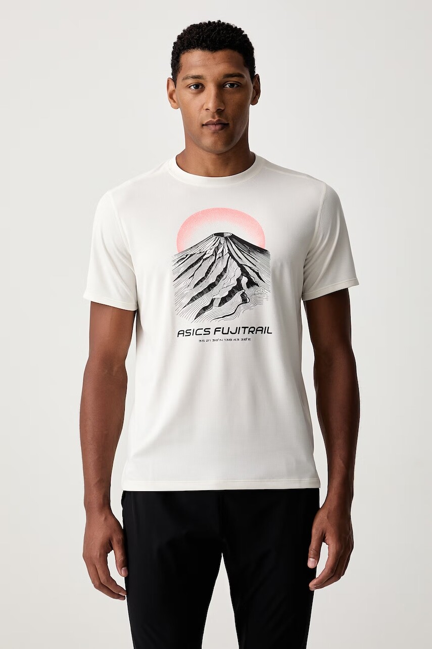 Asics tréningové tričko pánske FUJITRAIL LOGO SS TOP
