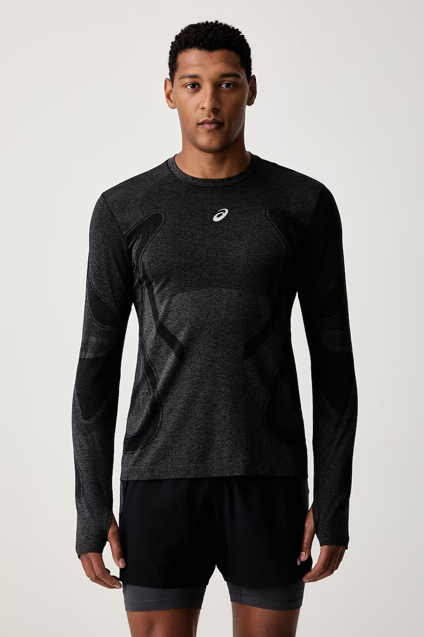 Asics tréningové tričko s dlhým rukávom pánske ROAD SEAMLESS LS TOP