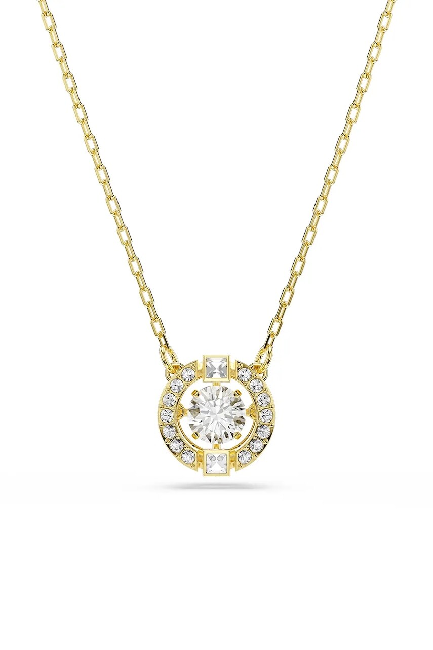 Swarovski náhrdelník dámsky pozlátený zirkónový UNA