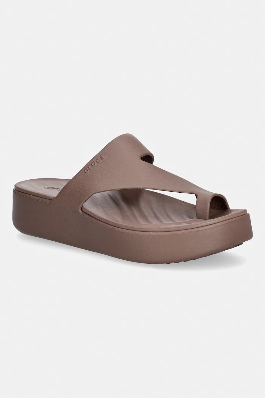 Crocs šľapky dámske Getaway Platform Toe Loop