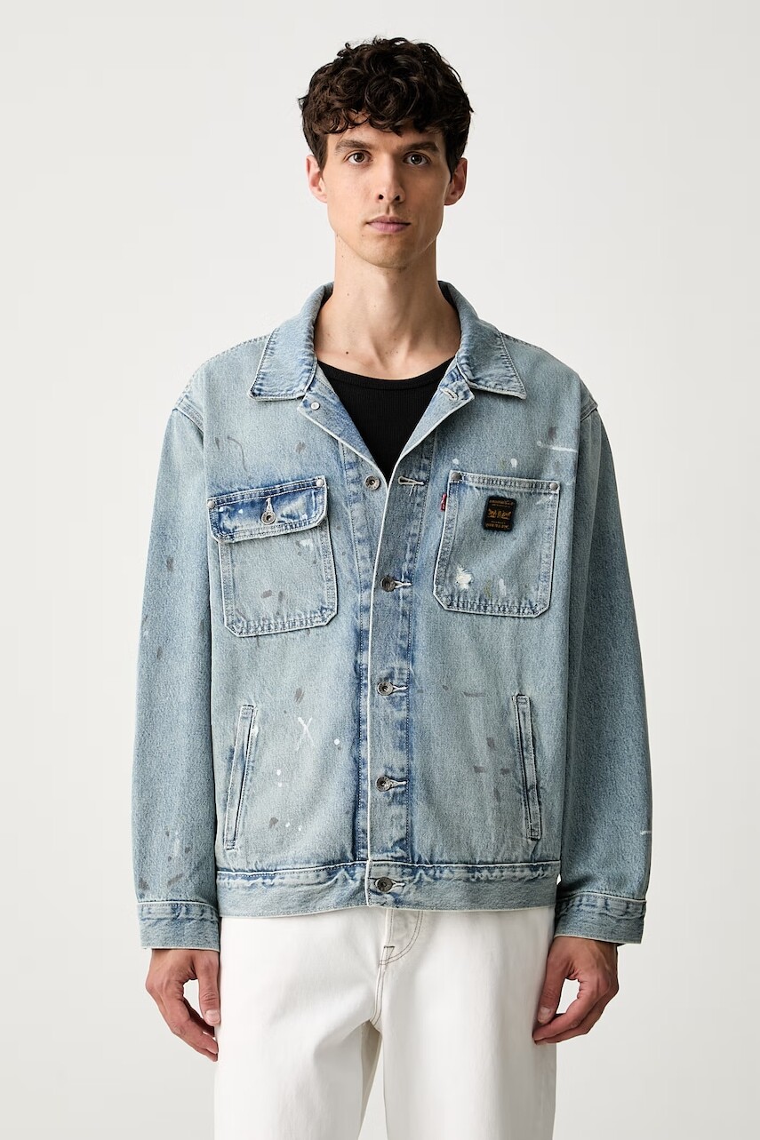 Levi's košeľová bunda pánska menčestrová SUNRISE