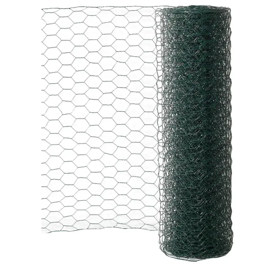Šesťhranná sieť 0,5x10 m green