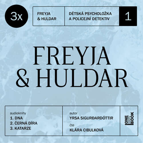 3× Freyja & Huldar - Yrsa Sigurðardóttir (mp3 audiokniha)