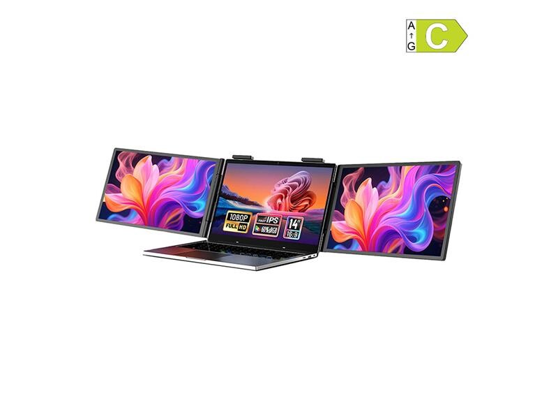 Dvojitý monitor ZEUSLAP ZB14 14