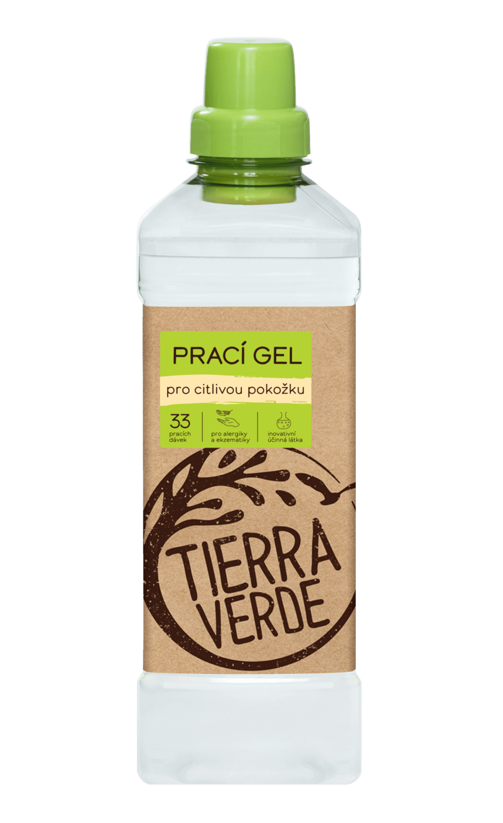 TIERRA VERDE Prací gél pre citlivú pokožku 1 l