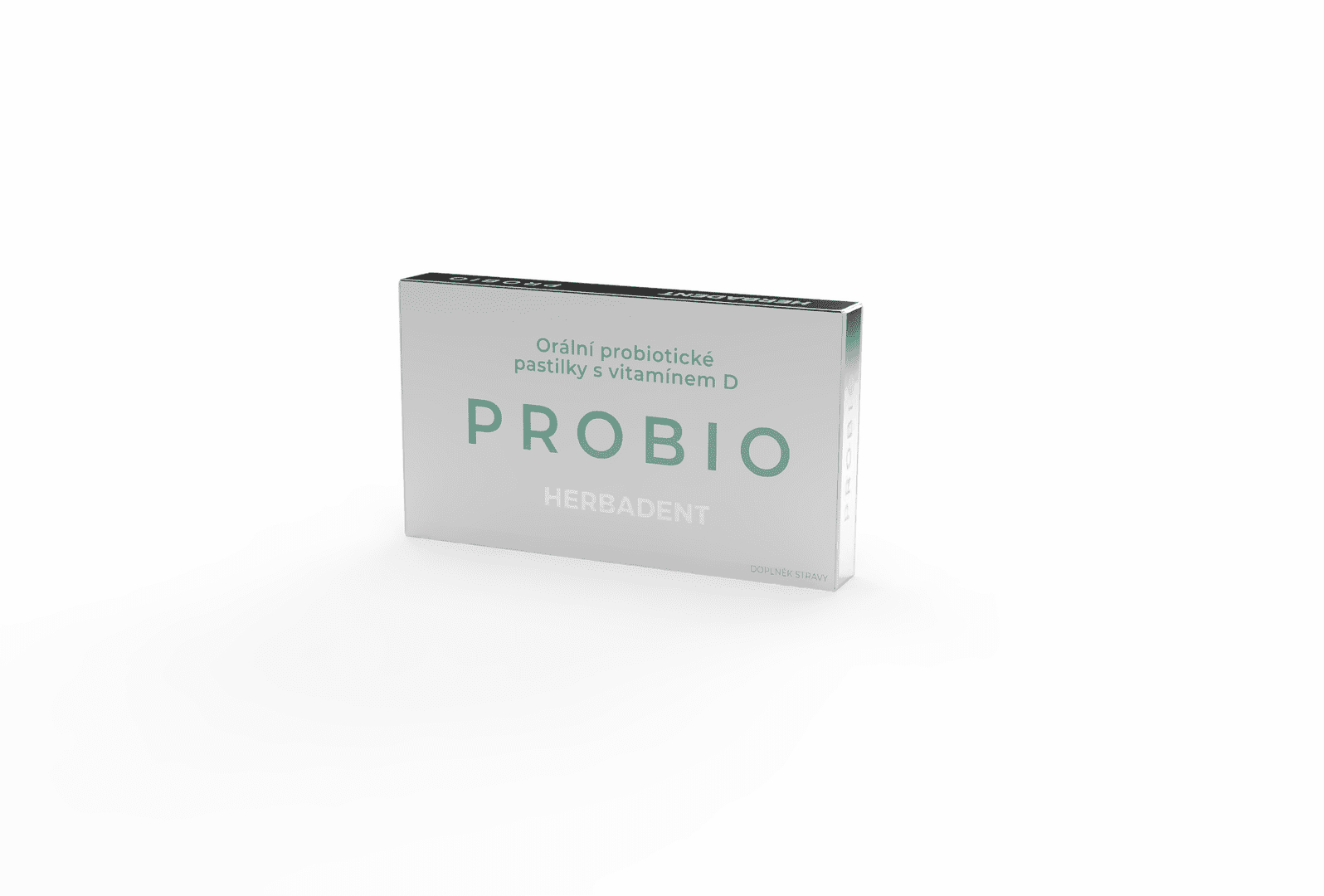 HERBADENT PROBIO Orálne probiotické pastilky s vitamínom D 20 pastiliek