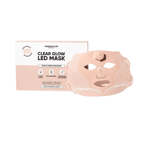 BREAKOUT+AID Clear Glow LED maska