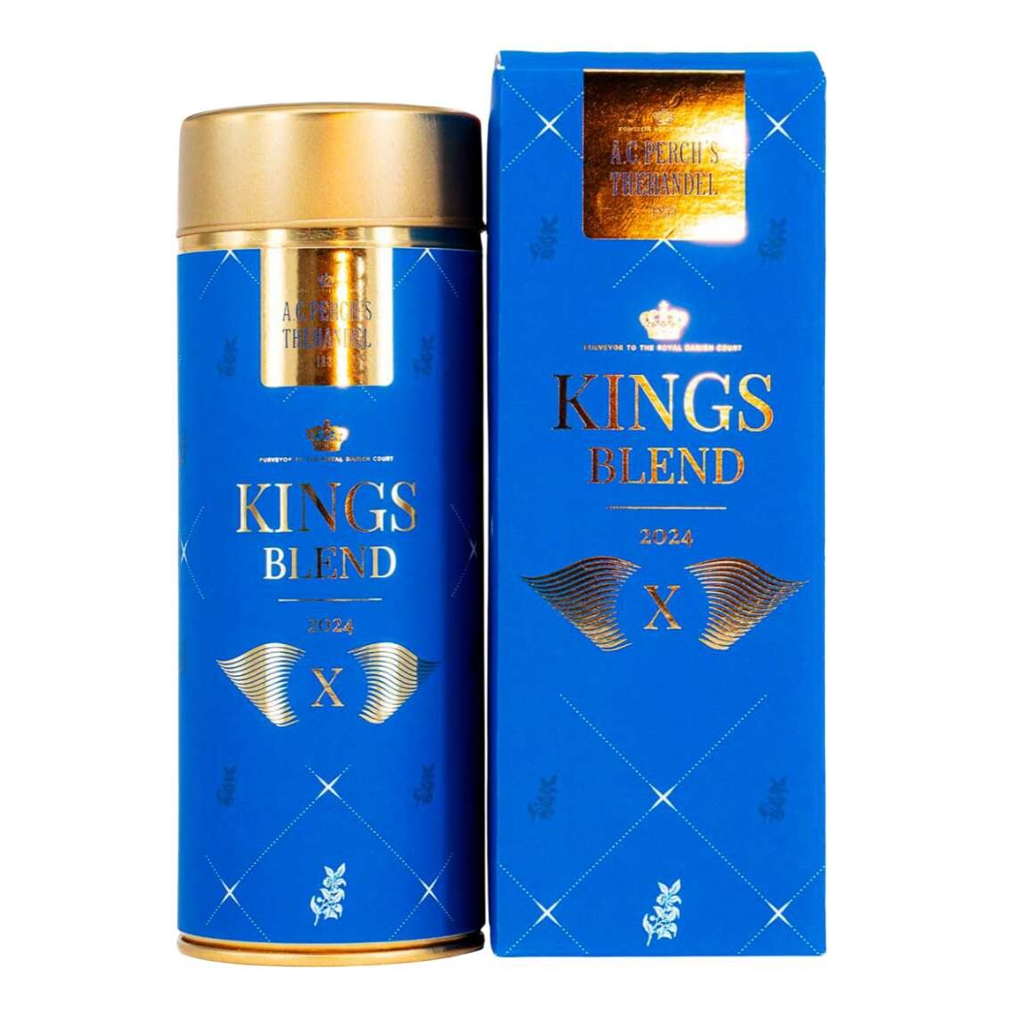 Čierny čaj ICONICS KINGS BLEND 80 g, plechovka, A.C. Perch's Thehandel