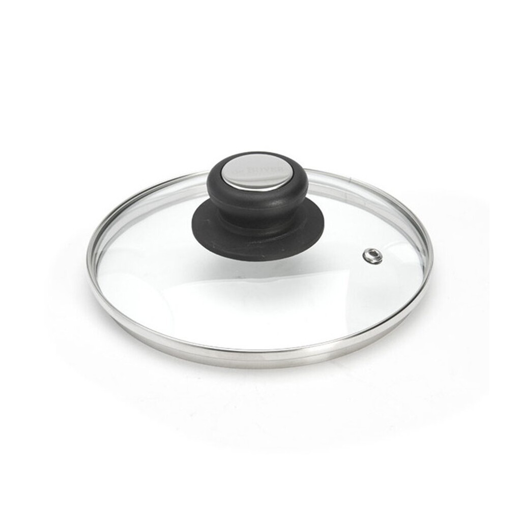 Pokrievka na hrniec 16 cm, sklo, bakelitový úchyt, de Buyer