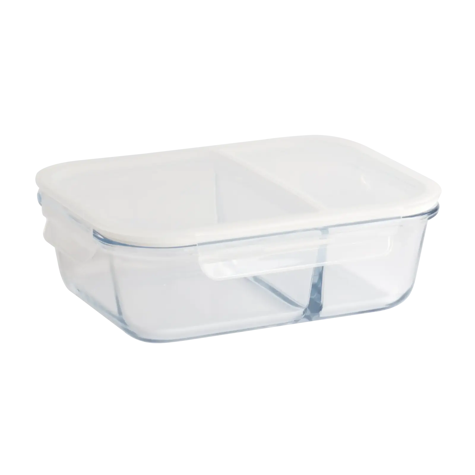 Nádoba na uchovávanie potravín PKV-033 1,45 l, sklo / silikón, Pebbly