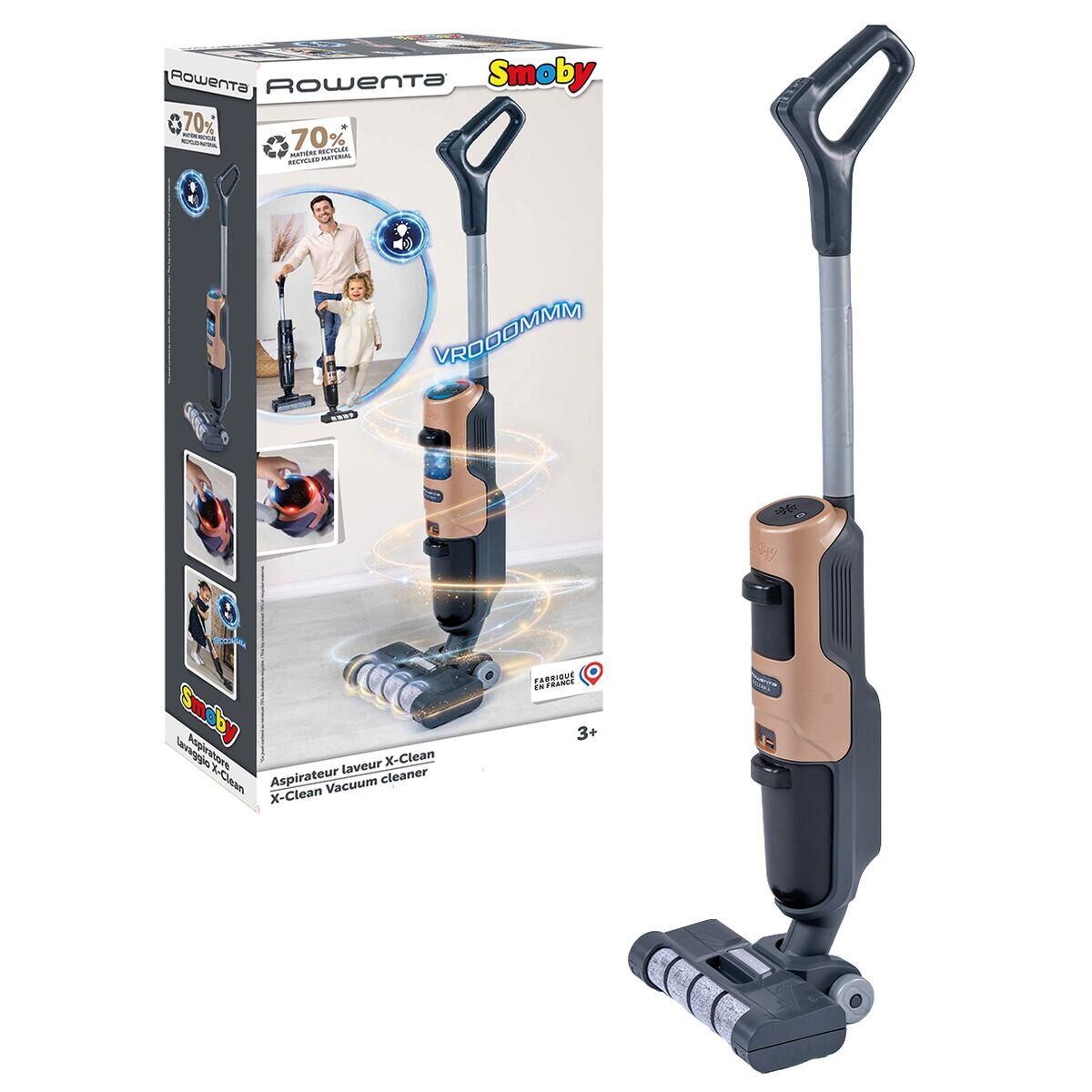 Smoby Rowenta X-Clean 4 podlahová umývačka a vysávač