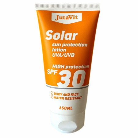 JUTAVIT Solar SPF 30 opaľovacie mlieko 150 ml