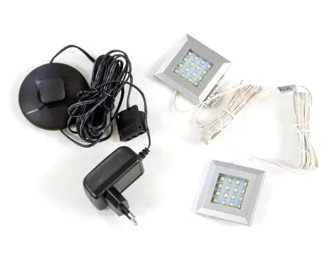 Sada LED osvetlenia (2 ks) Tuluza, studená biela%