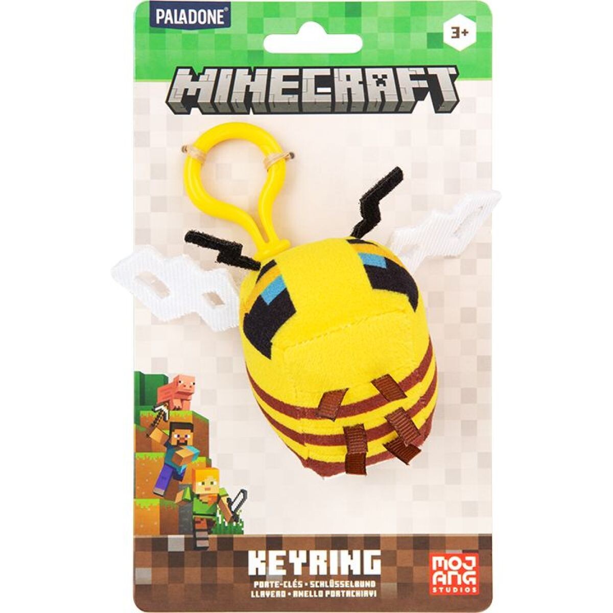 Paladone Minecraft kľúčenka plyšové včela