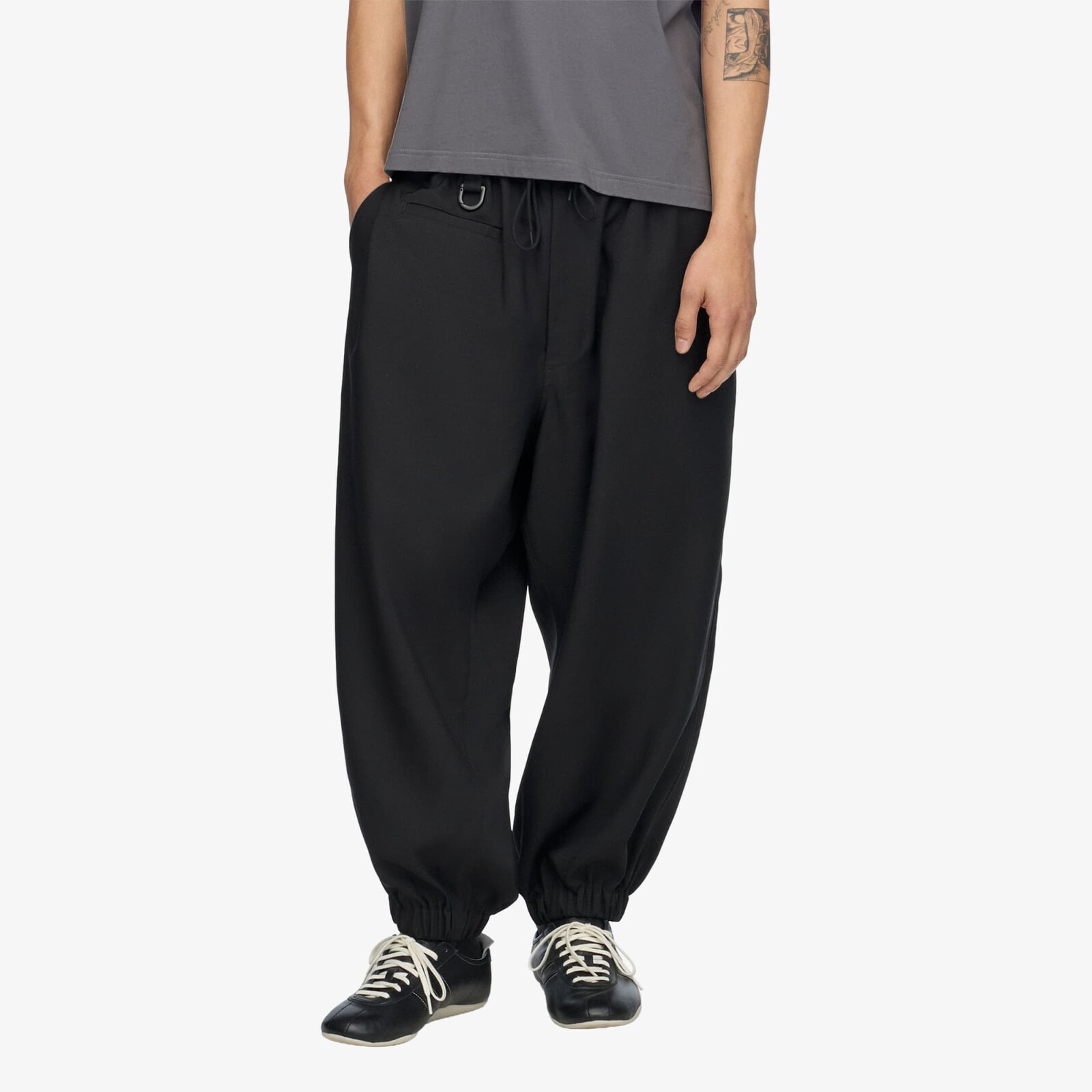 Kalhoty Y-3 Sport Uniform Cuffed Pants UNISEX Black M