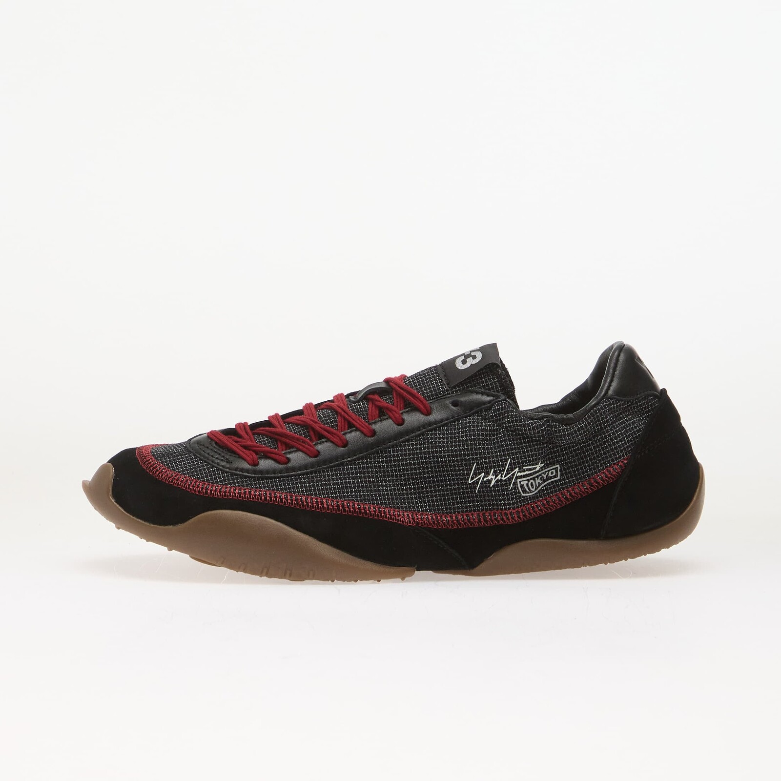 Tenisky Y-3 Tokyo Warped Black/ Active Maroon/ Gum5 EUR 43 1/3