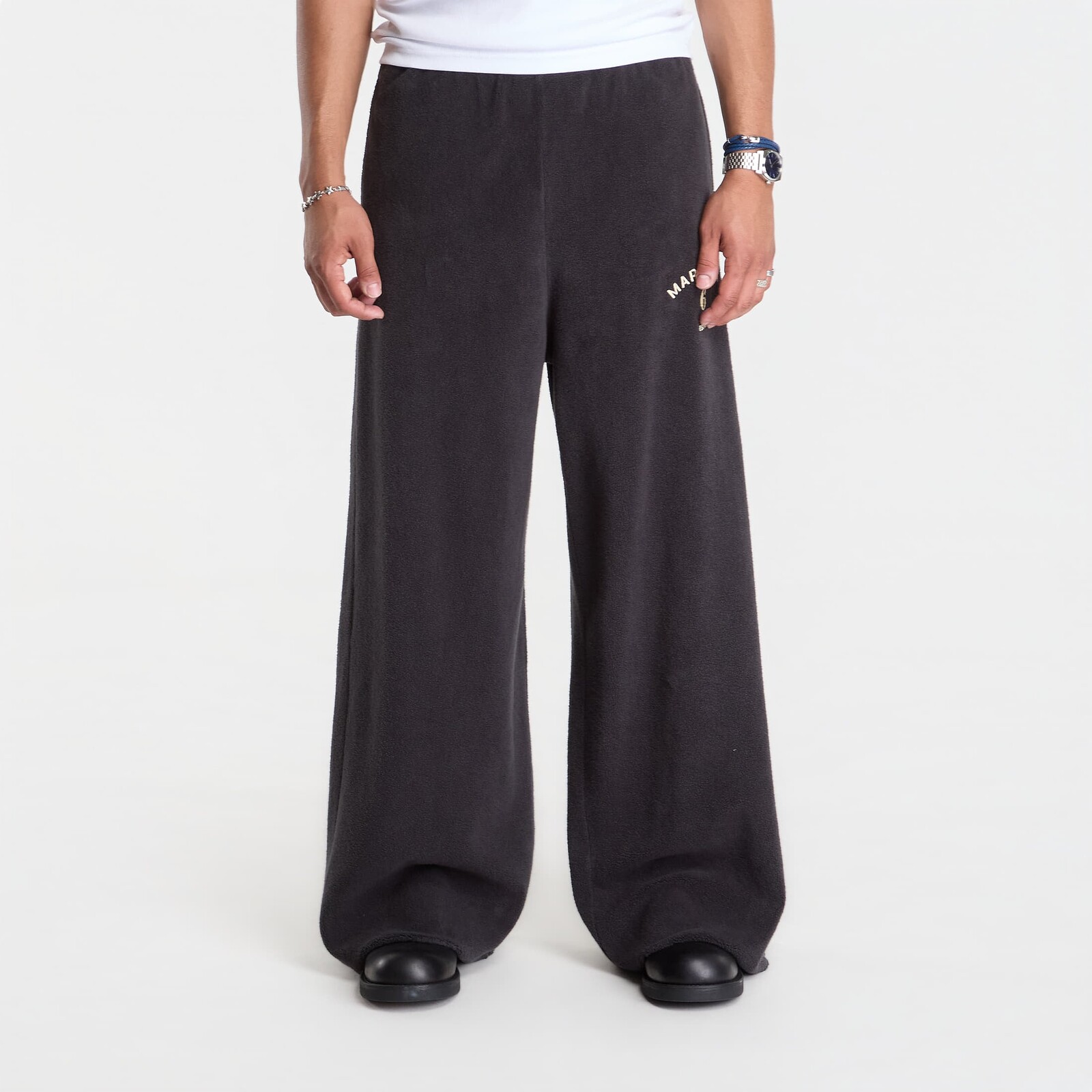 Kalhoty MM6 Pants Dark Grey Melange M