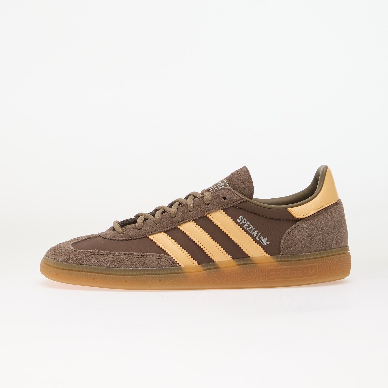 Tenisky adidas Handball Spezial Earth Strata/ Pulse Amber/ Gum4 EUR 39 1/3