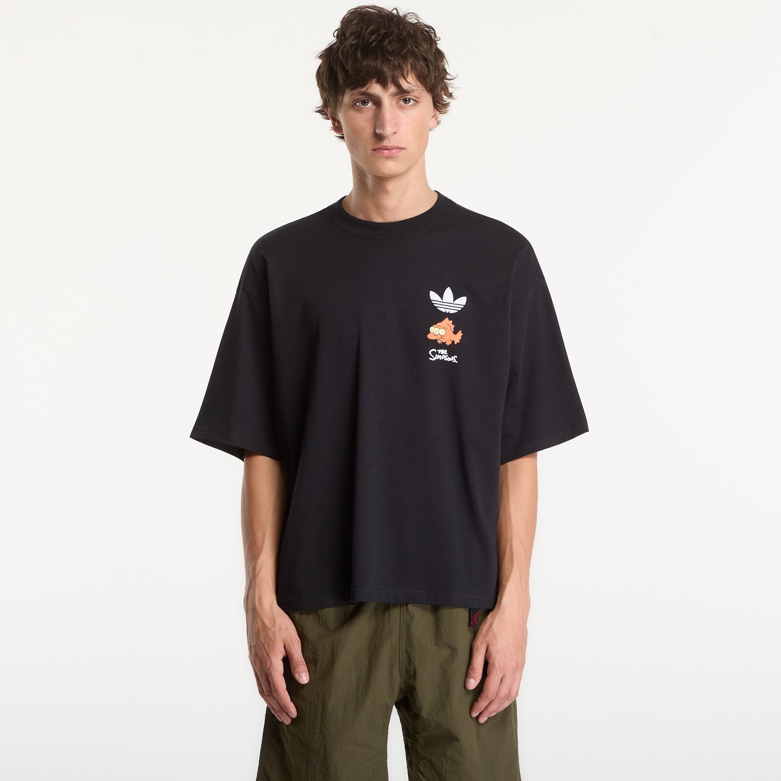 Tričko adidas Blinky Graphic Oversized T-shirt Black XL