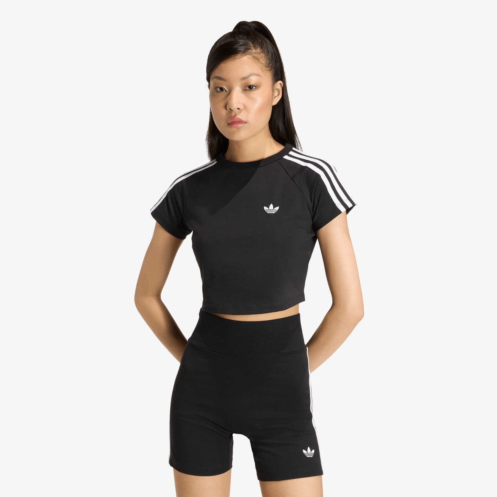 Tričko adidas SST Baby T-shirt Black/ Black/ White L