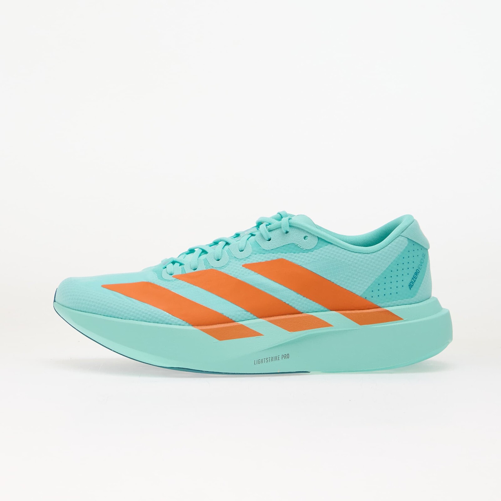 Tenisky adidas ADIZERO EVO SL Woven Flash Aqua/ Impact Orange/ Arctic Fusion EUR 40 2/3