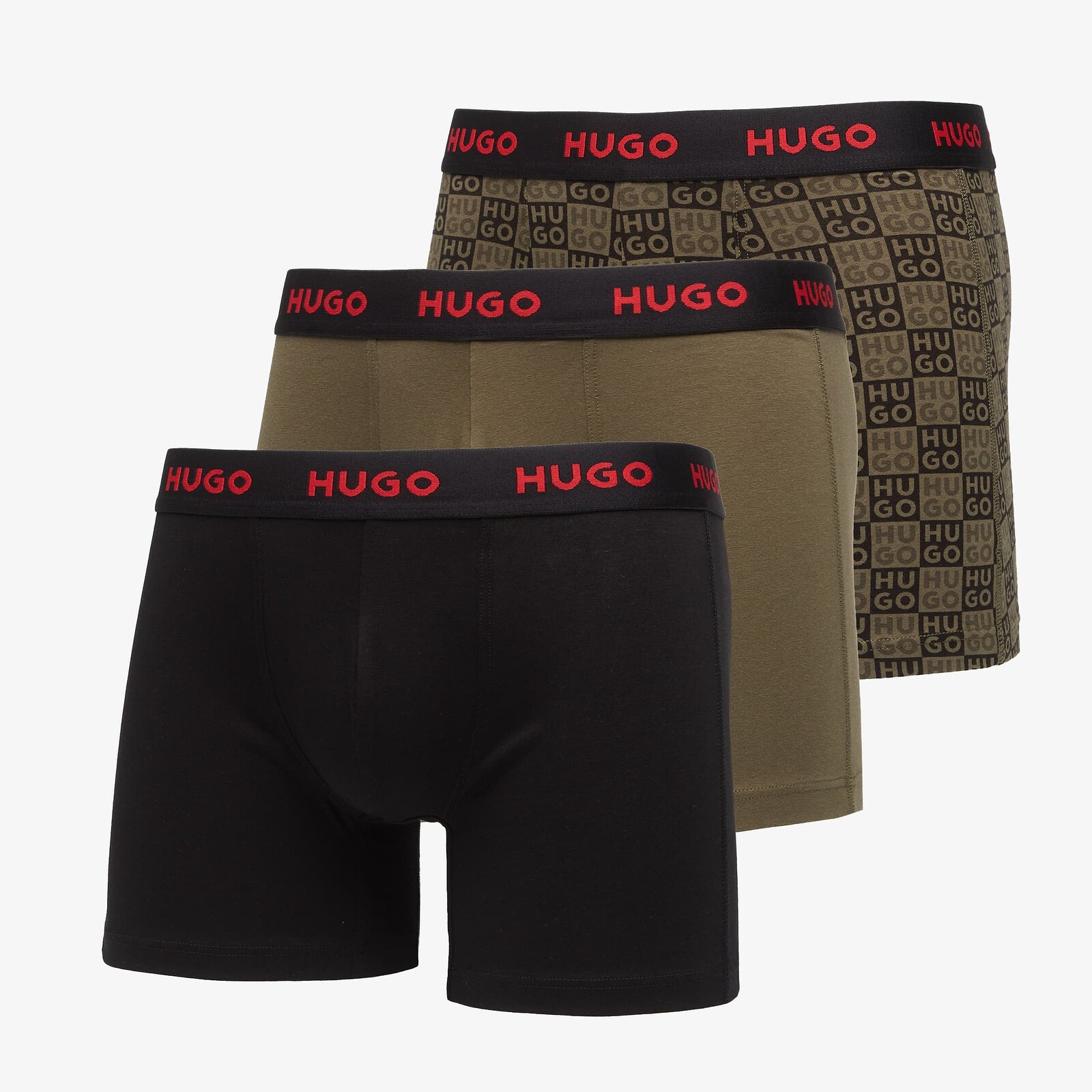 Boxerky Hugo Boss Boxer Brief Triplet Design Multicolor S