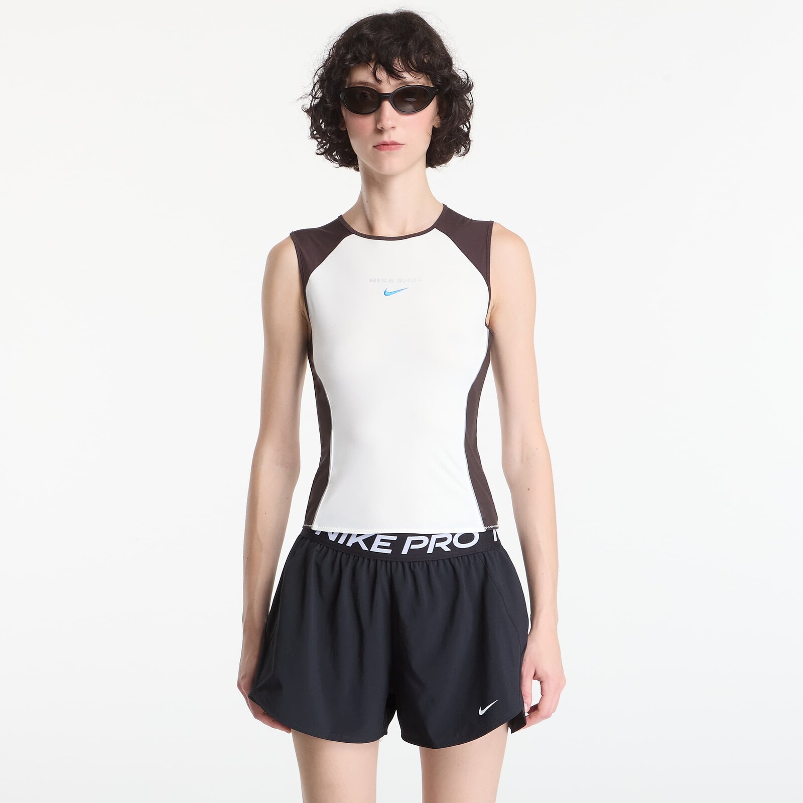 Nike Sportswear Women's Tank Top Sail/ Velvet Brown L