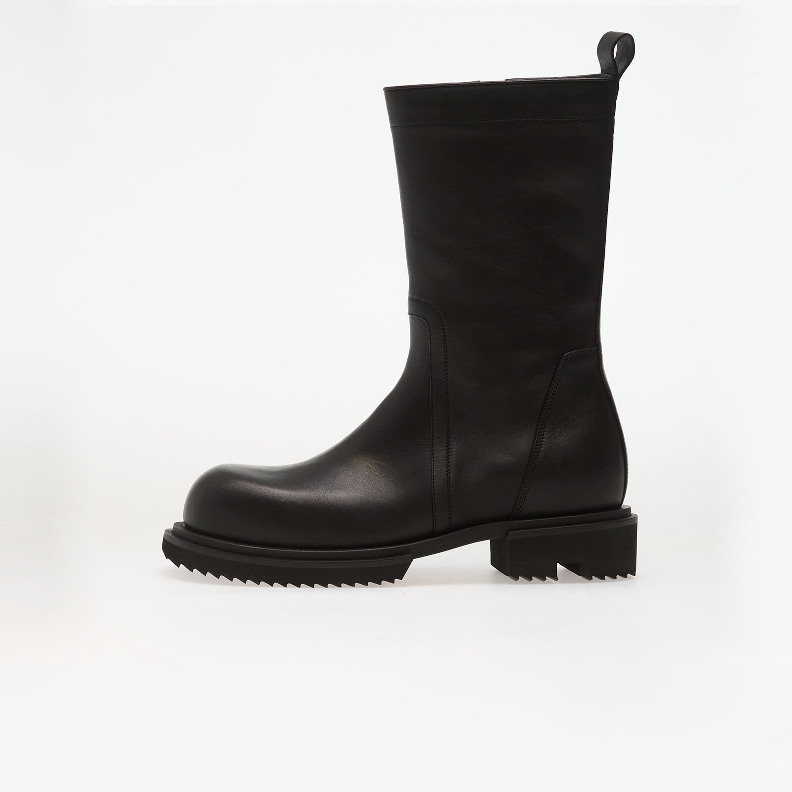 Tenisky Rick Owens DRKSHDW Leather Boots - Creeper Gabe Black EUR 12
