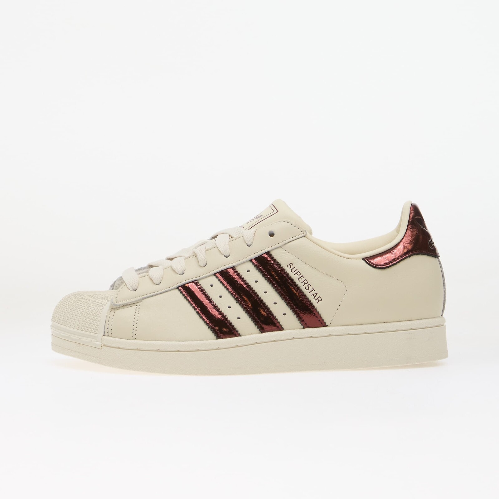 Tenisky adidas Superstar II Off White/ Maroon/ Gold Met. EUR 35 1/2