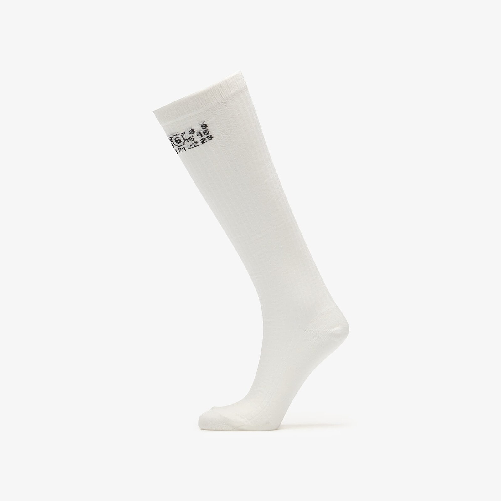 Ponožky MM6 Bootleg UNISEX Off White M