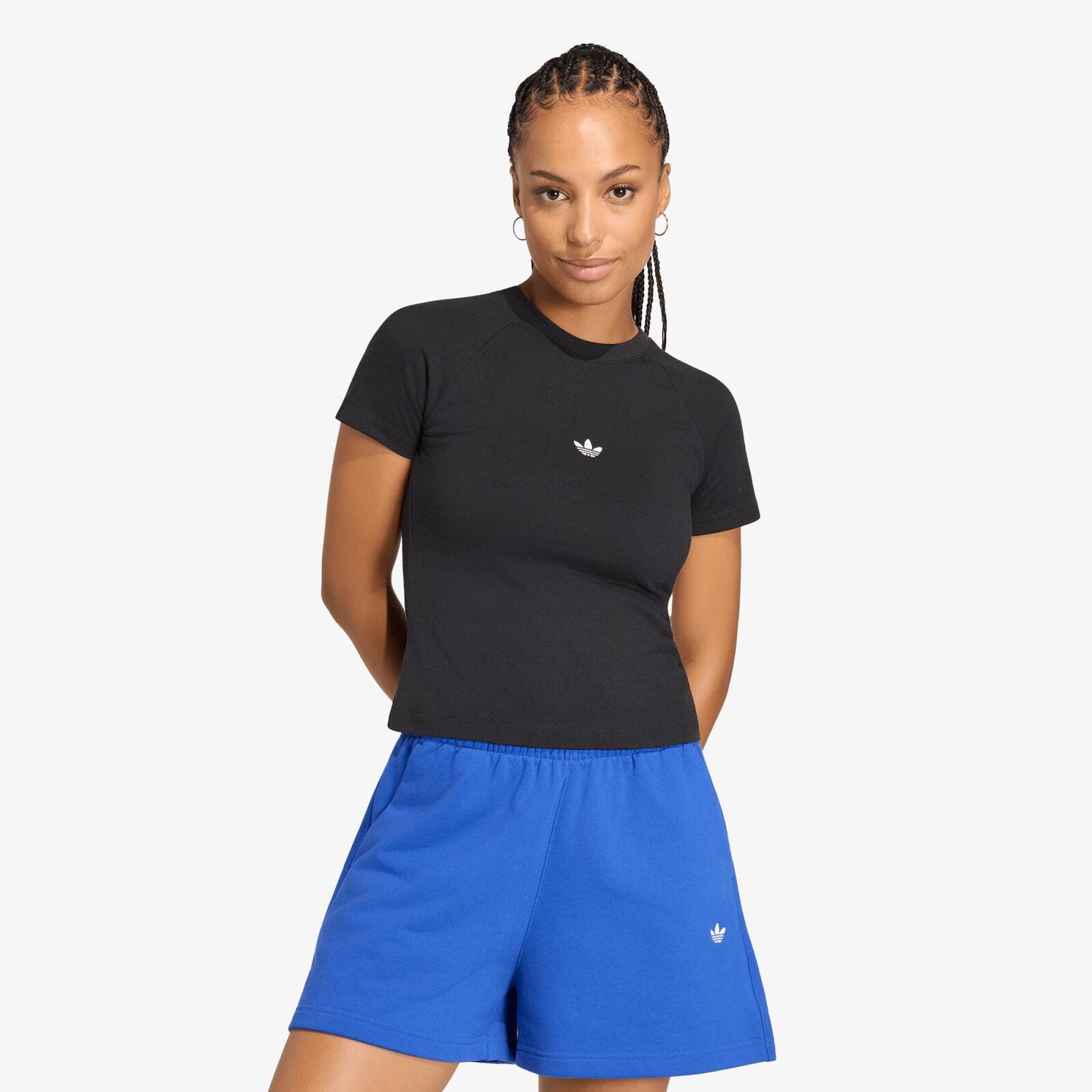 Tričko adidas Essentials Slim T-Shirt Black M