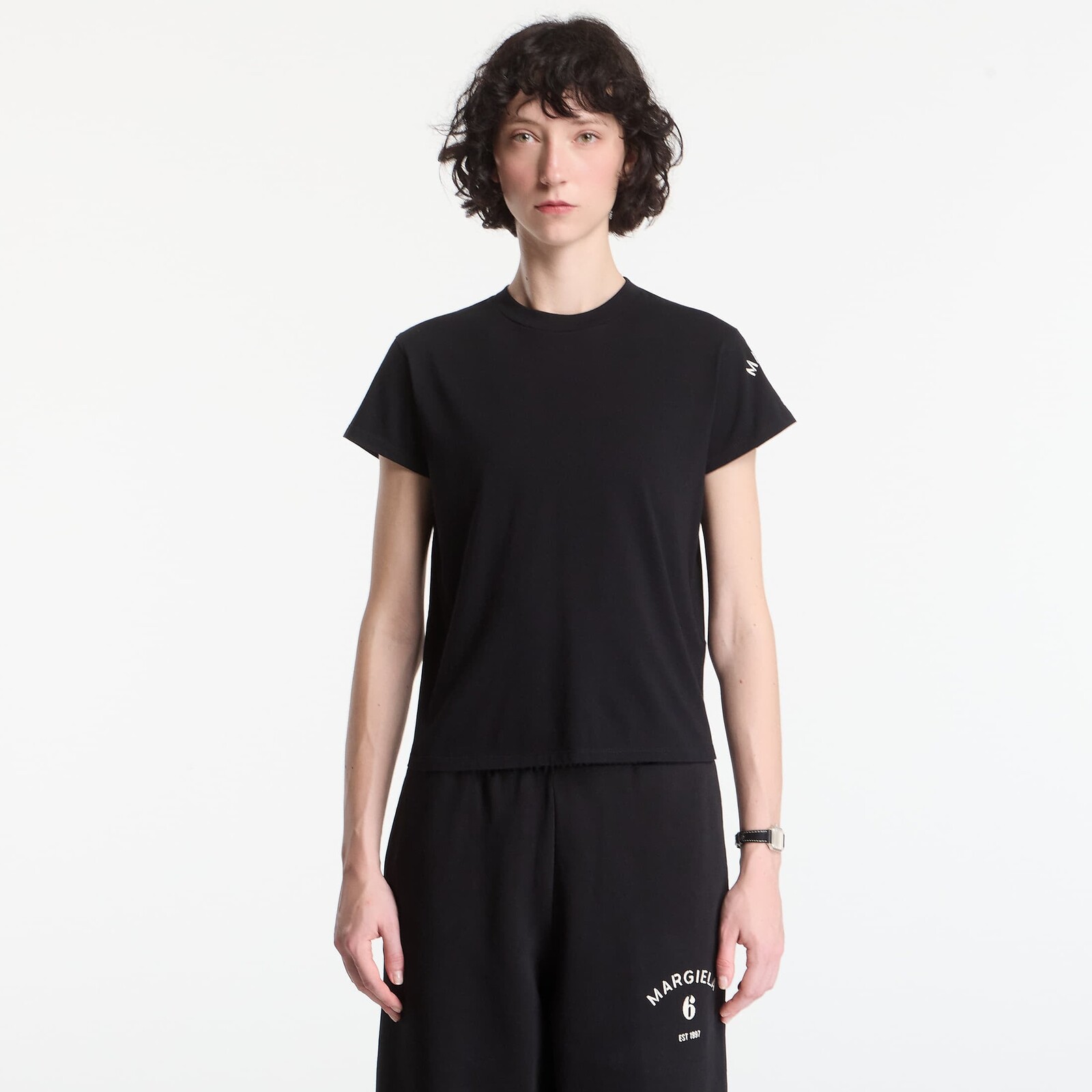 Tričko MM6 T-Shirt Black L