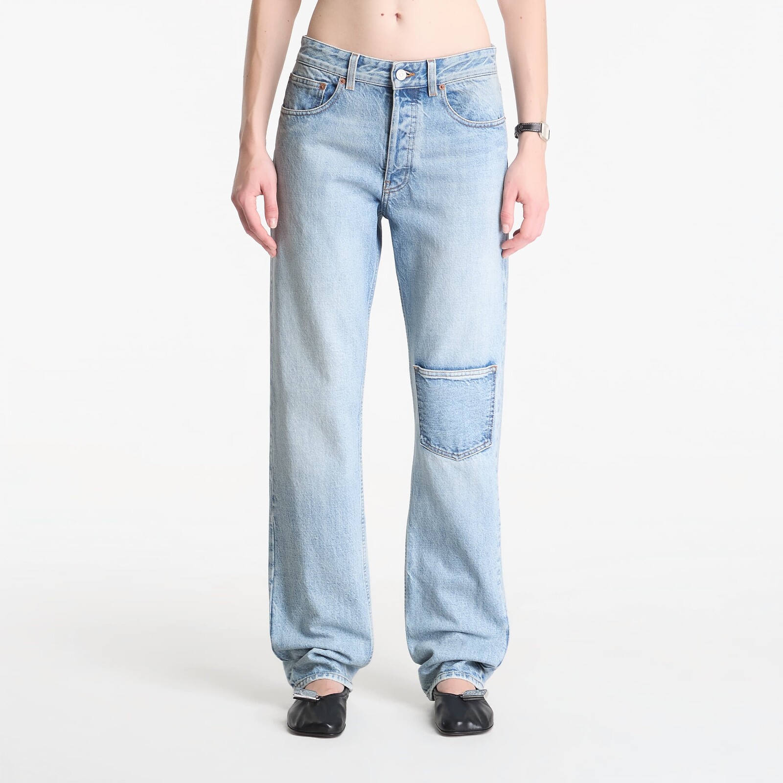 Džínsy MM6 Pants 5 Pockets Medium Blue 29
